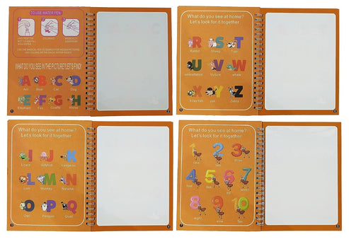 Water Magic Book (Buy 1 Get 3) Writing, Coloring, Travel-Friendly for Kids