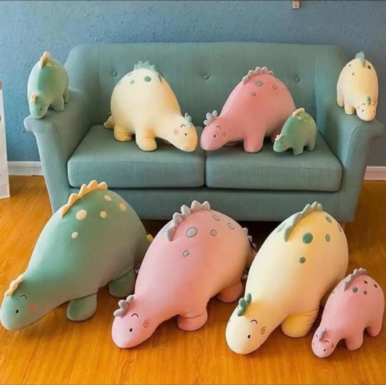 FluffyToons adorable Dino Cushion