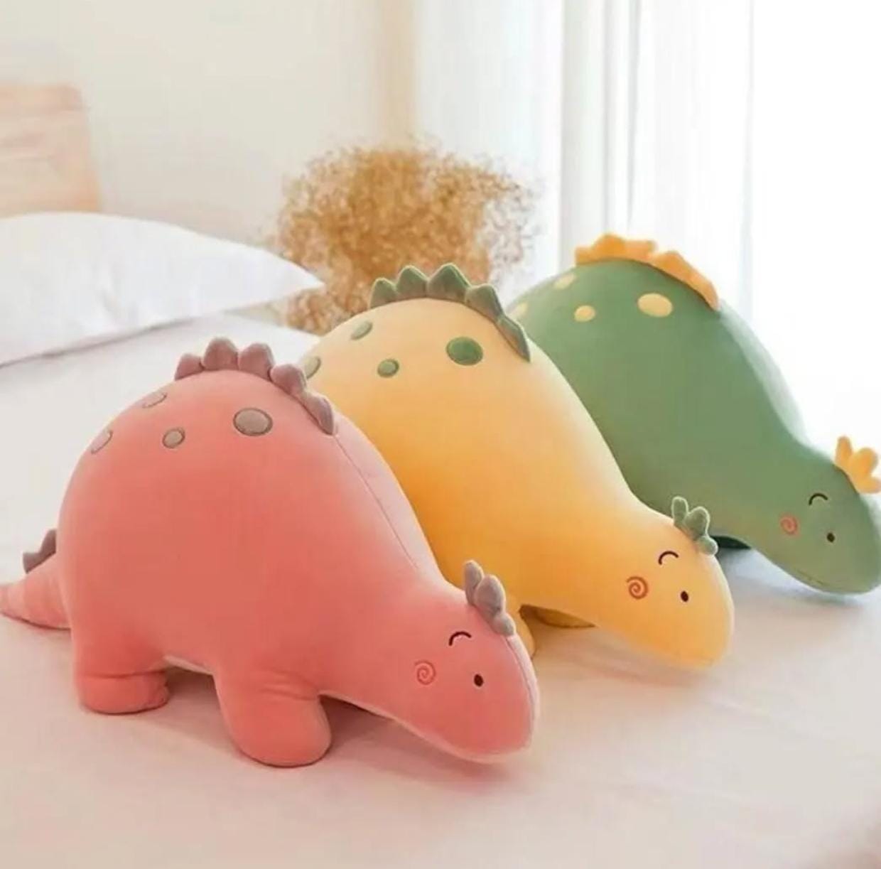 FluffyToons adorable Dino Cushion